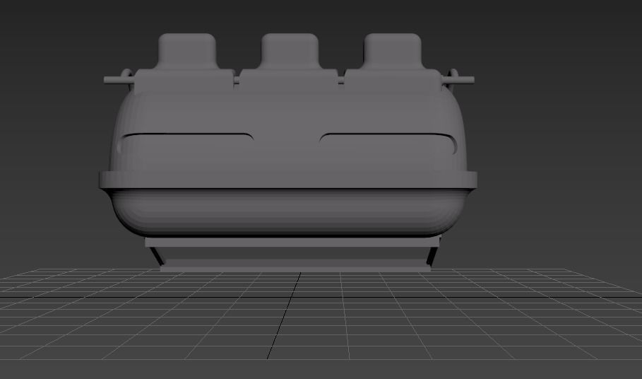 Funfair ride carriage seat theme park seat Fairground 3D print model_4