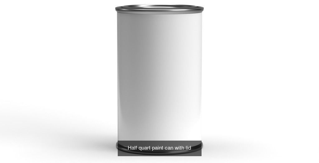 Paint cans with lid 3D Model Collection_10