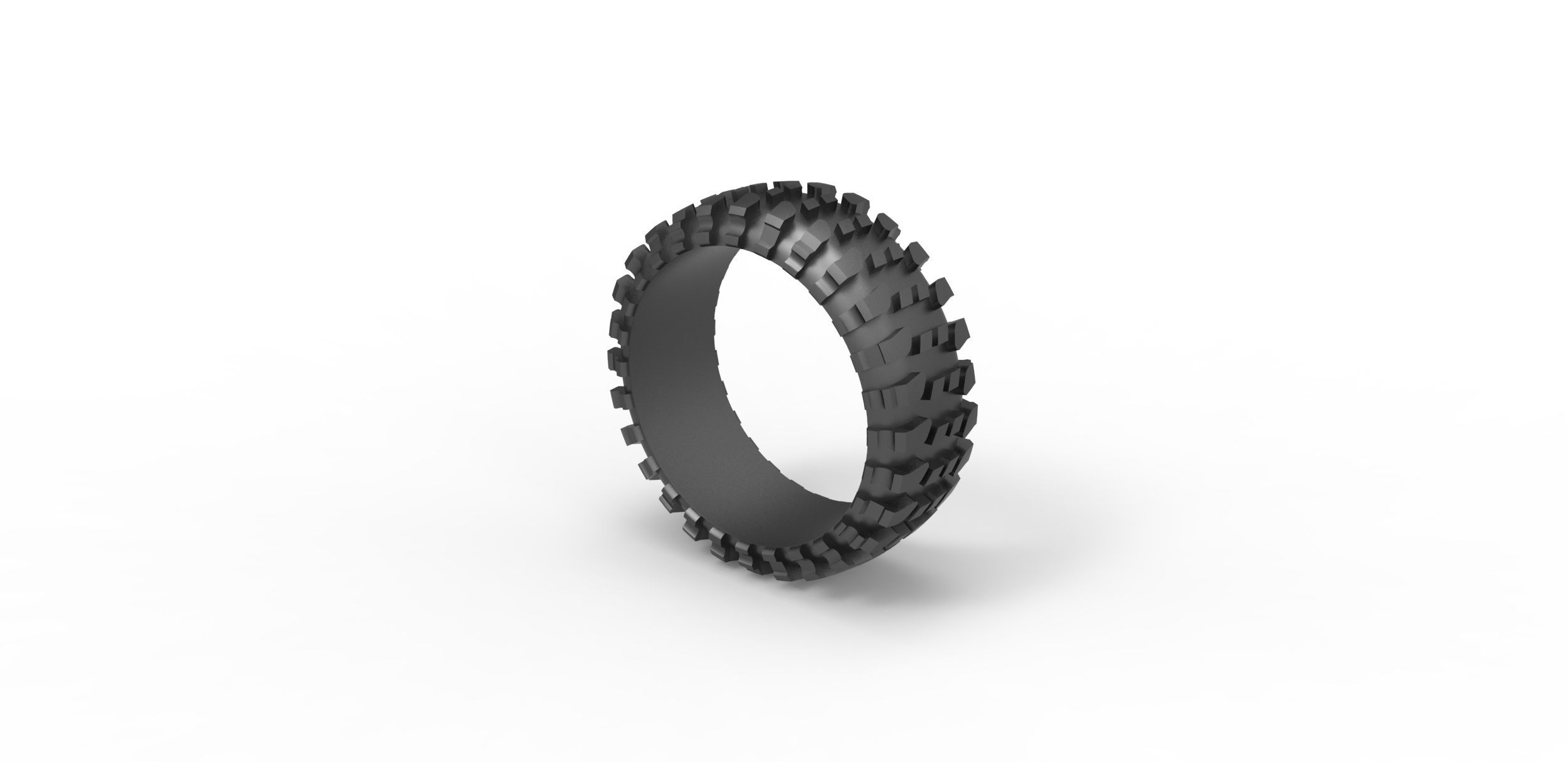 Rock bouncer Super Swamper tire Ring 3D print model_6