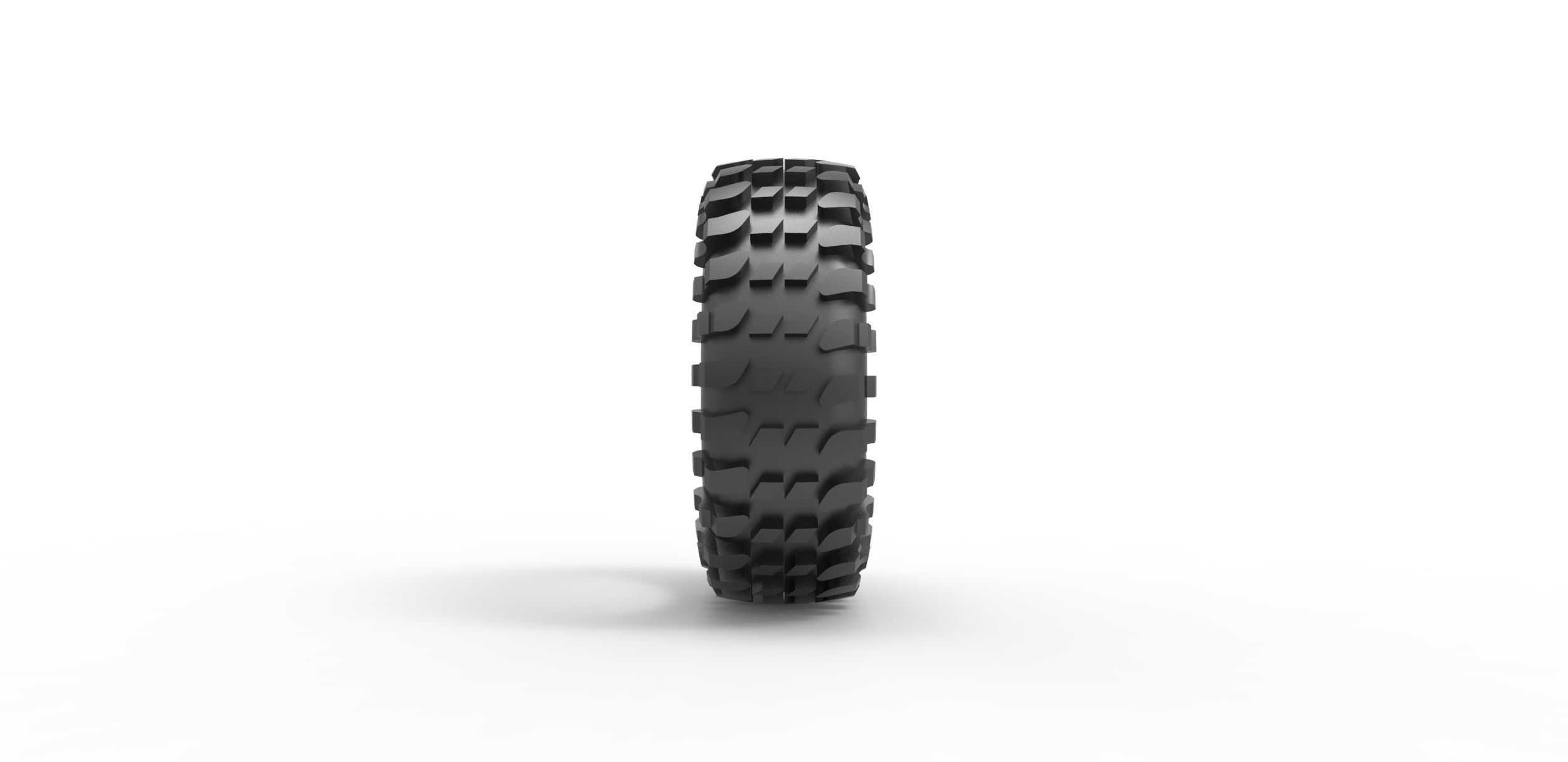 Rock bouncer Super Swamper tire Ring 3D print model_3