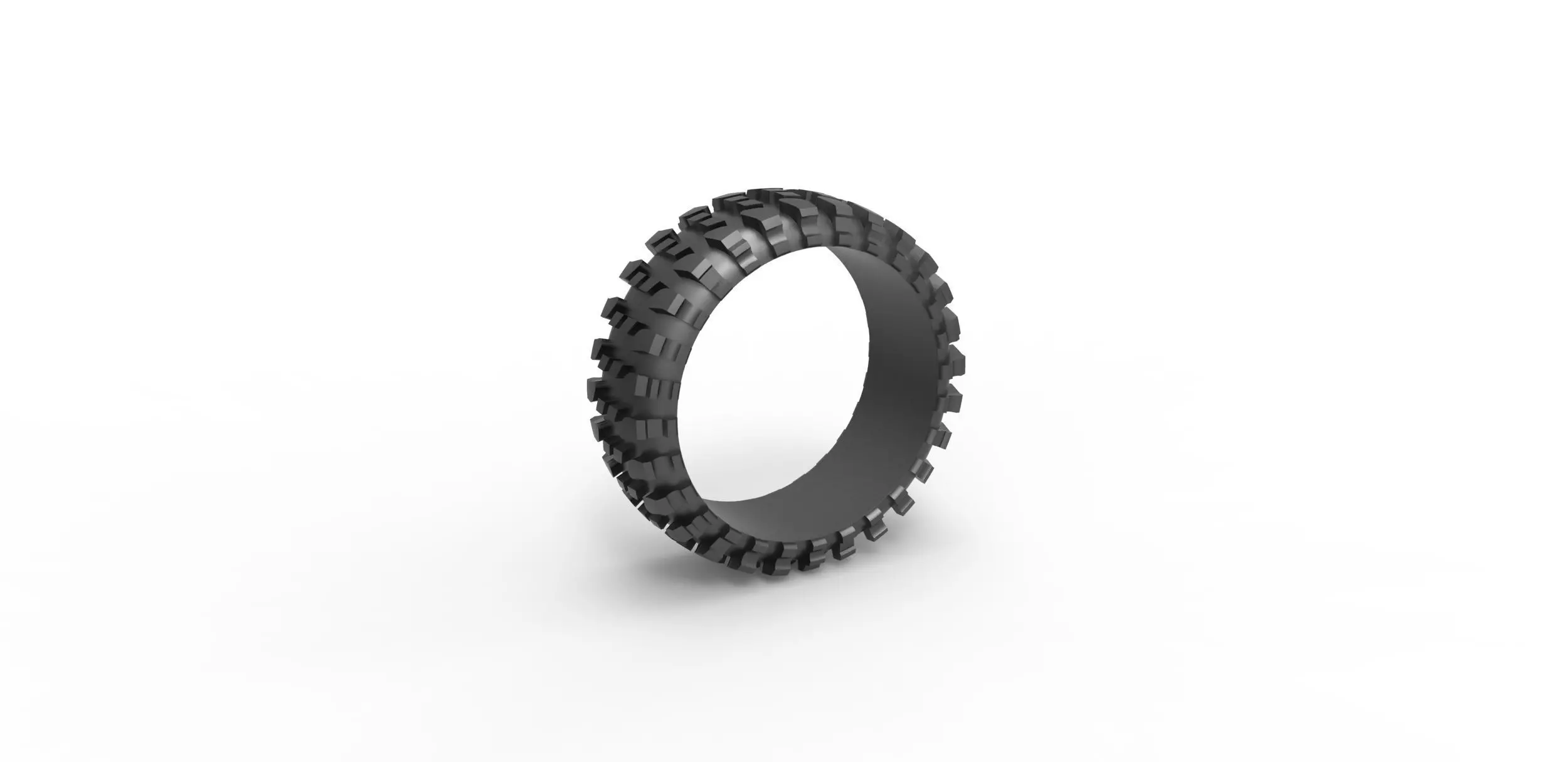 Rock bouncer Super Swamper tire Ring 3D print model_0