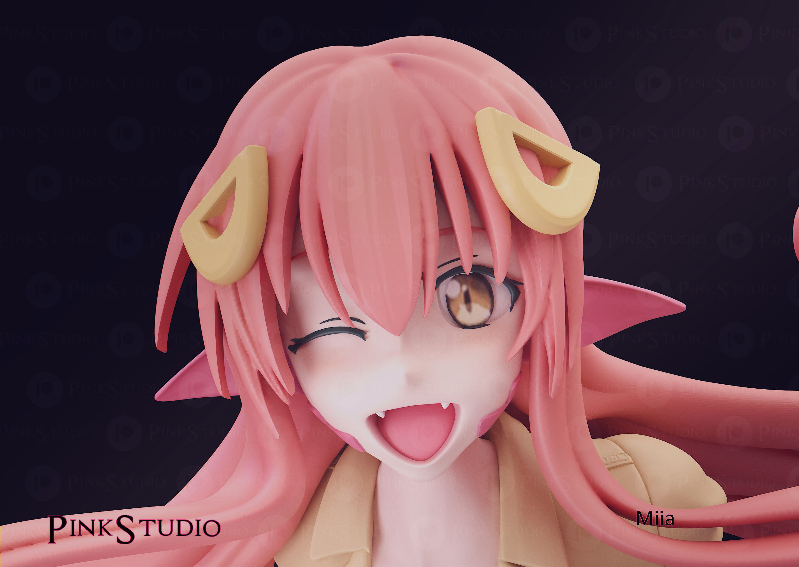 Monster Musume - Miia 3D print model_6