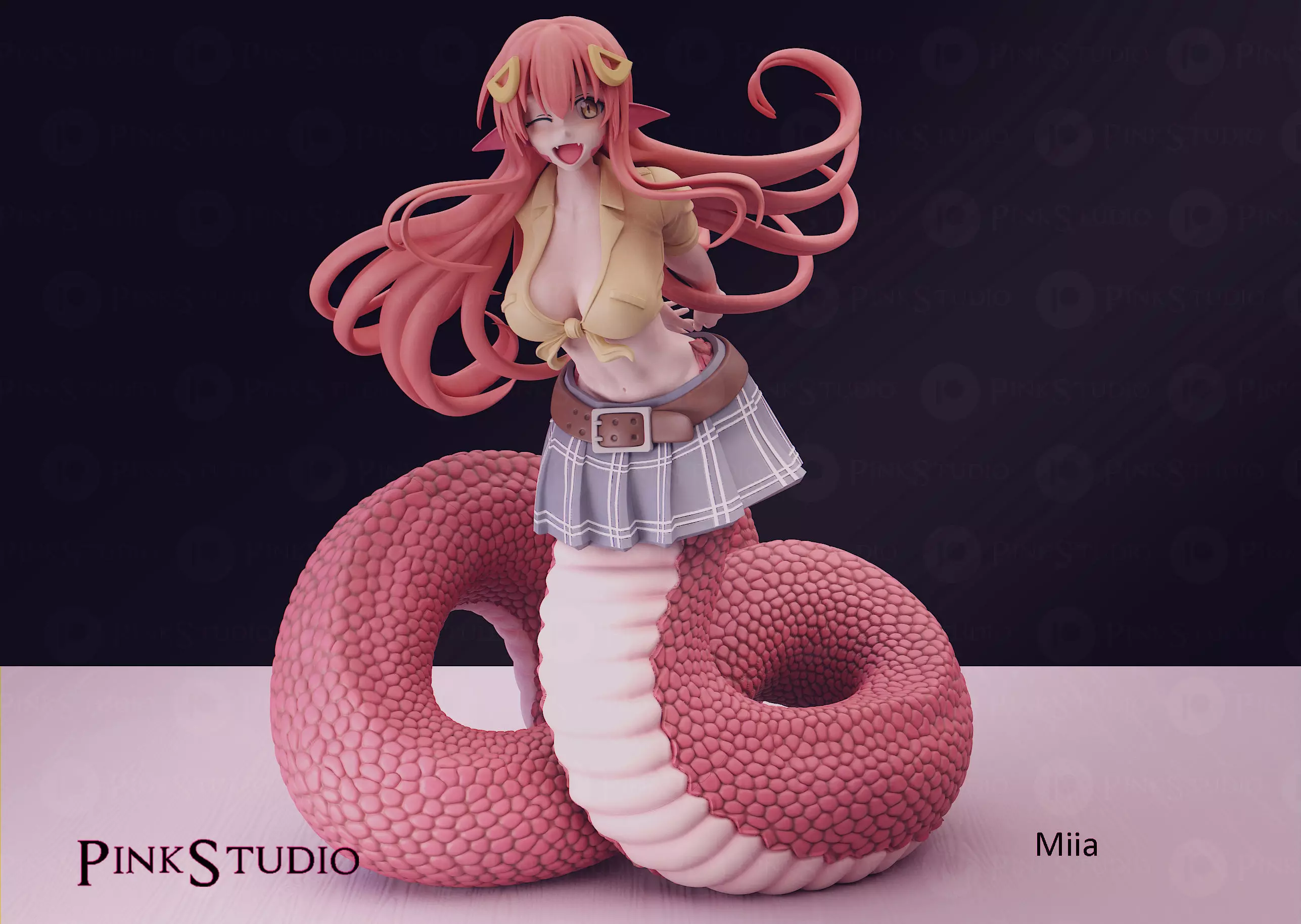 Monster Musume - Miia 3D print model_0