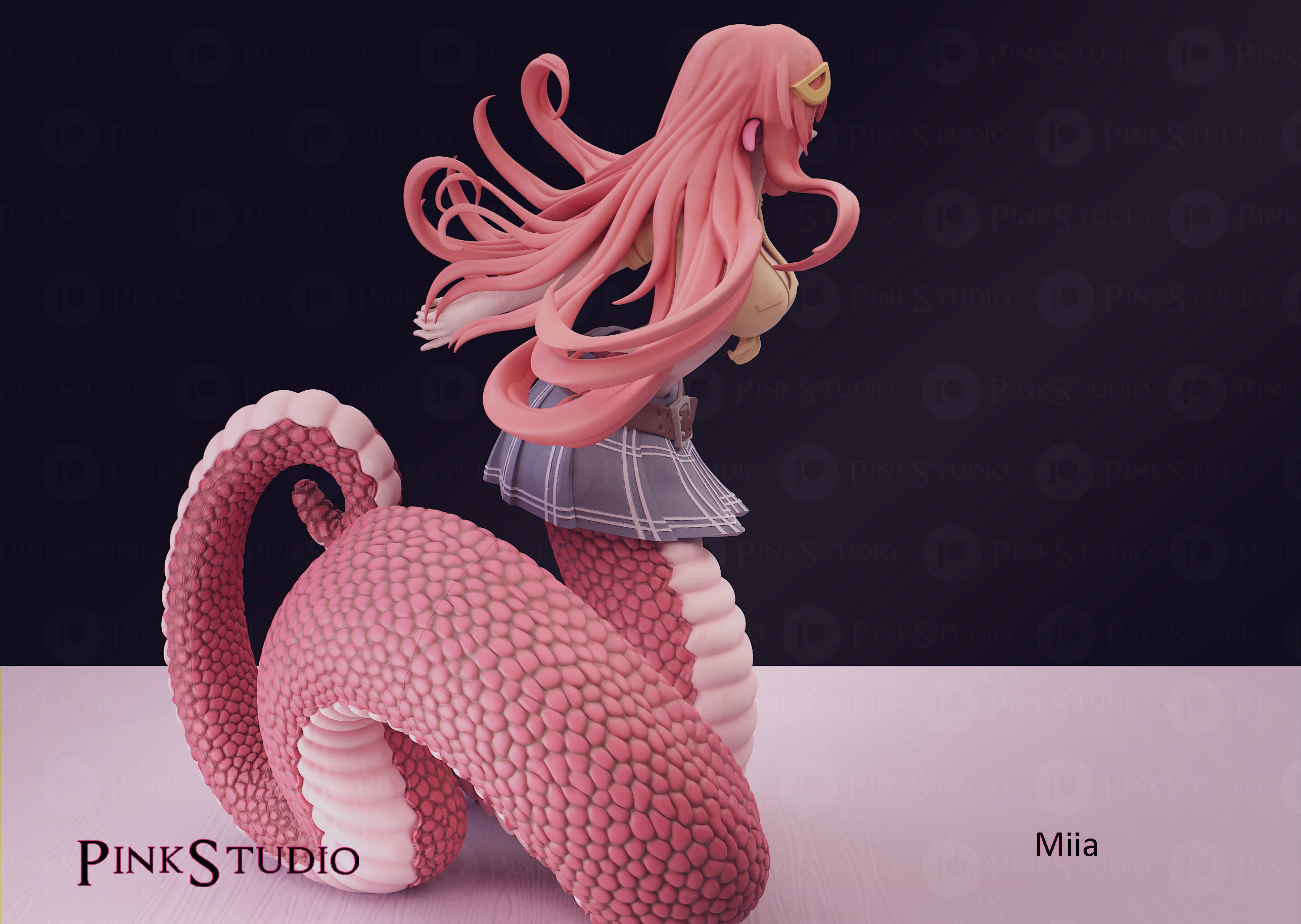 Monster Musume - Miia 3D print model_2
