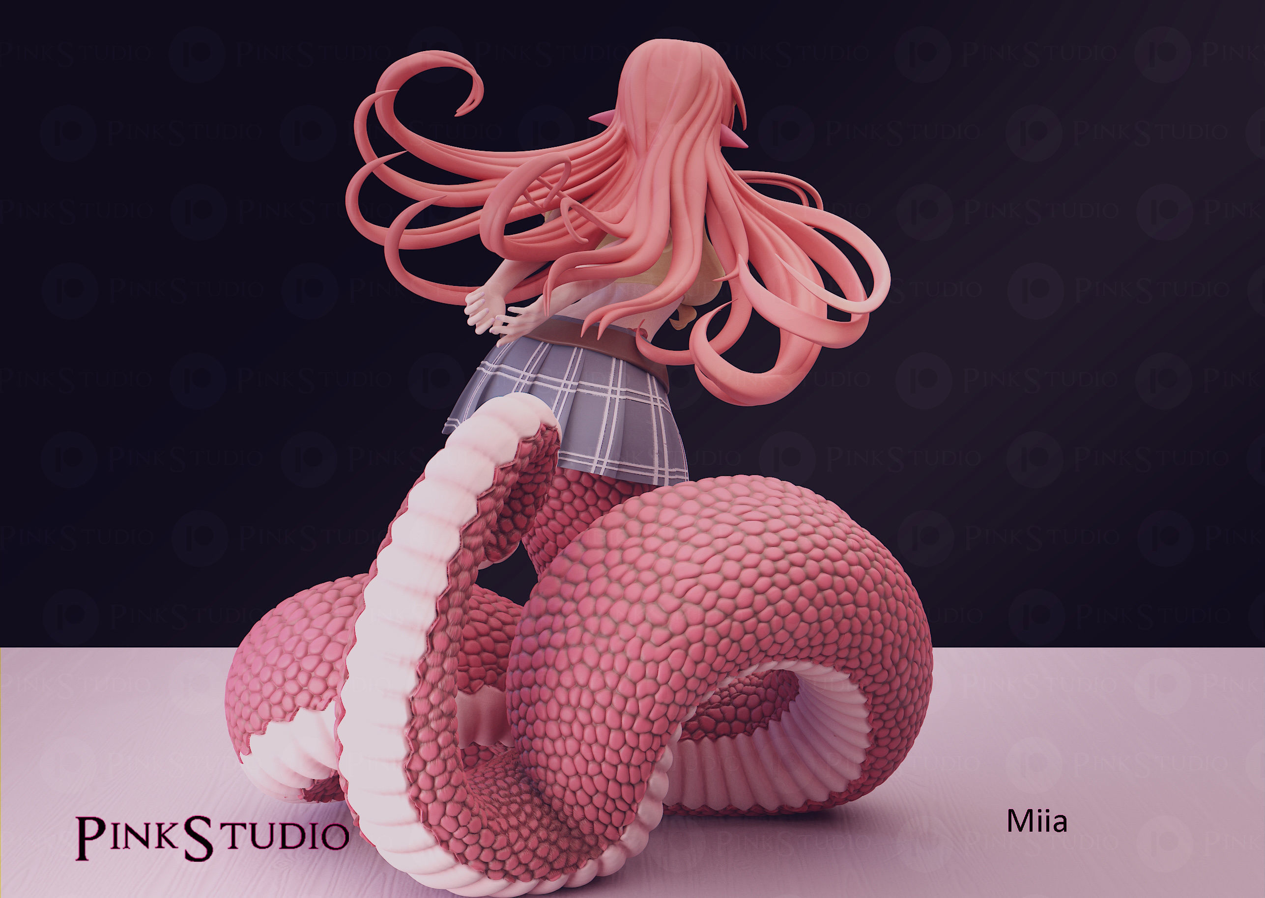 Monster Musume - Miia 3D print model_3