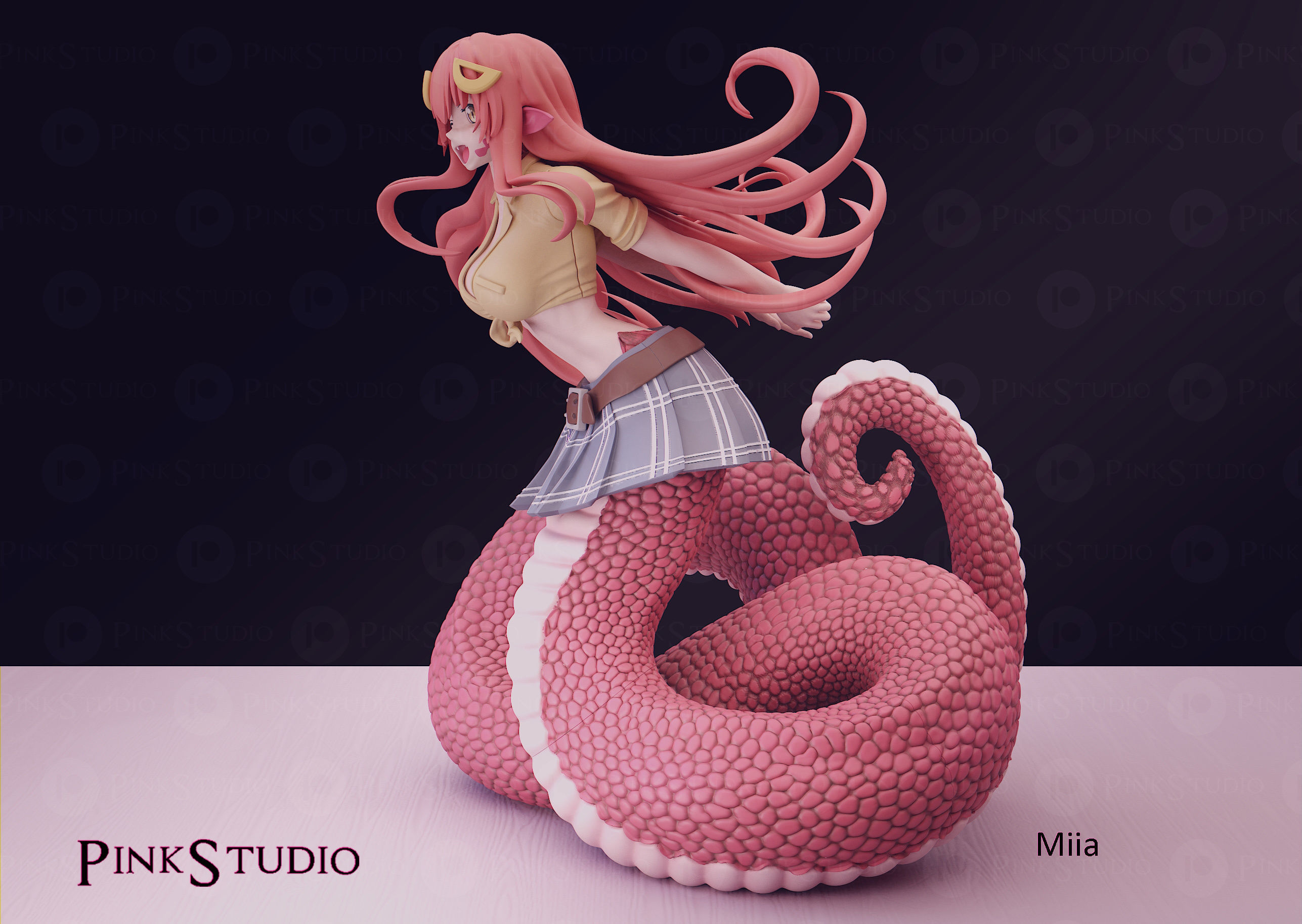 Monster Musume - Miia 3D print model_4