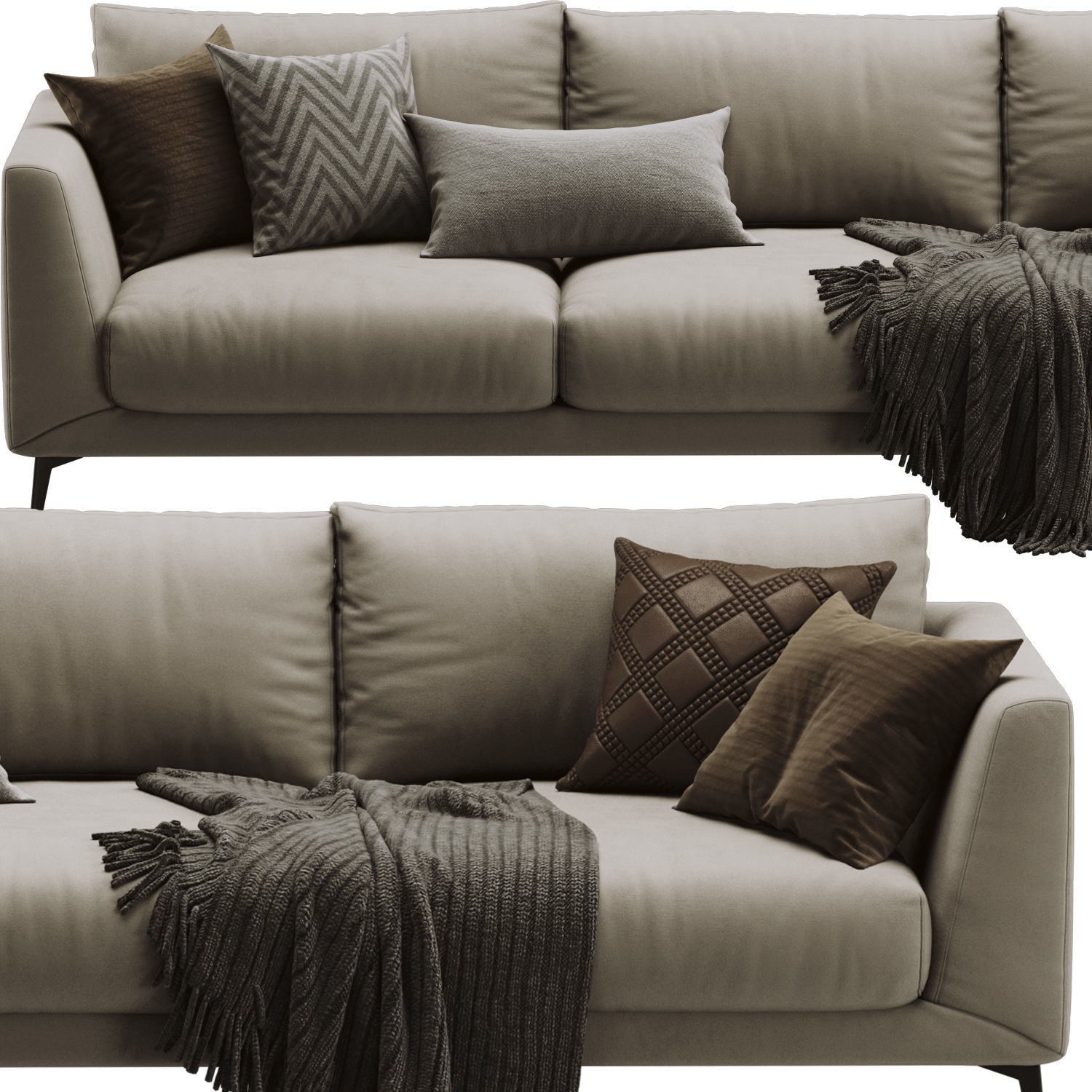 BoConcept Fargo Sofa 3D model_9