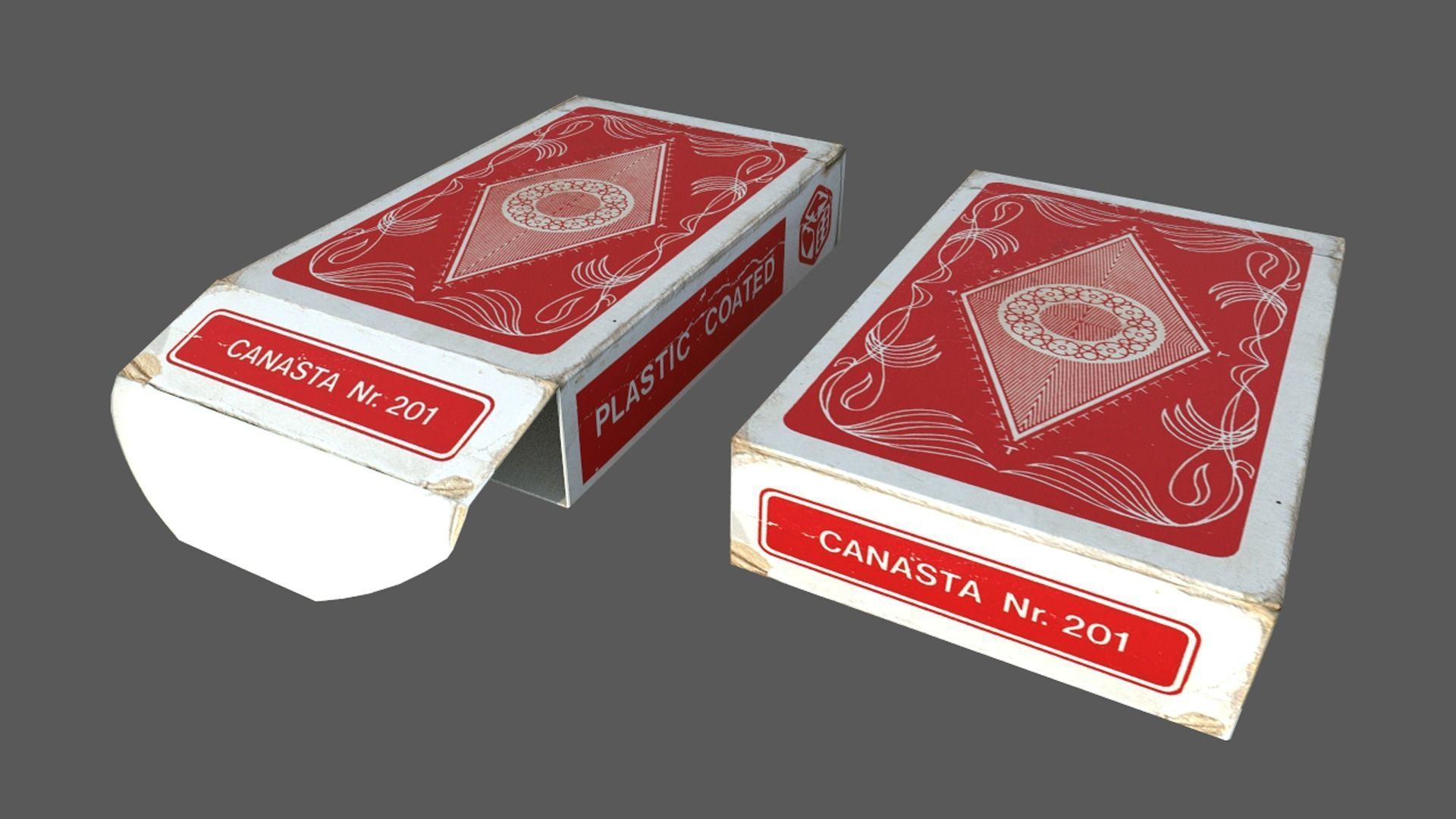 3D Dutch Playing Cards Low-poly 3D model_8