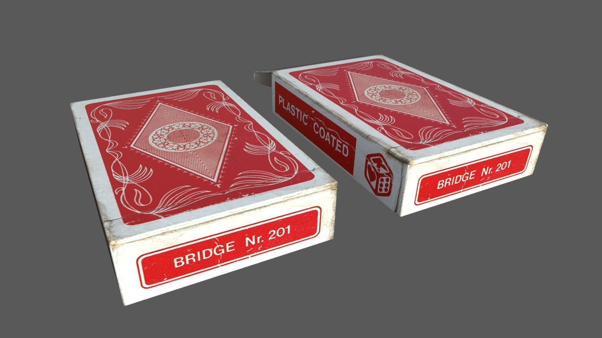 3D Dutch Playing Cards Low-poly 3D model_9