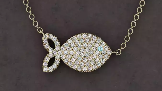 Jewelry Fish Pendant