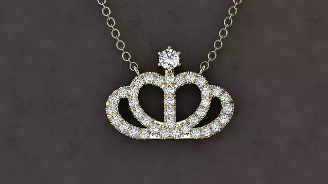 Jewelry Crown Pendant