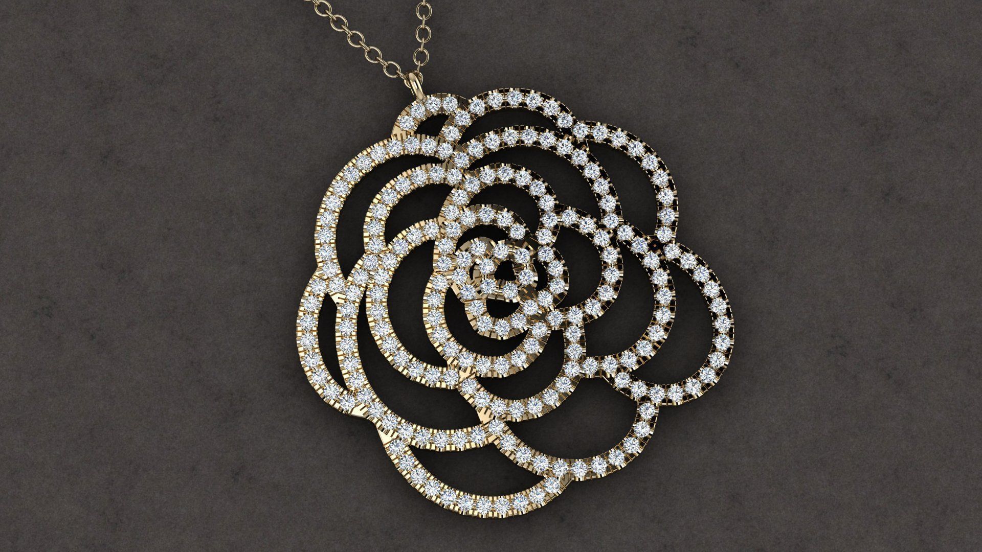 Jewelry Pendant 3D print model_3