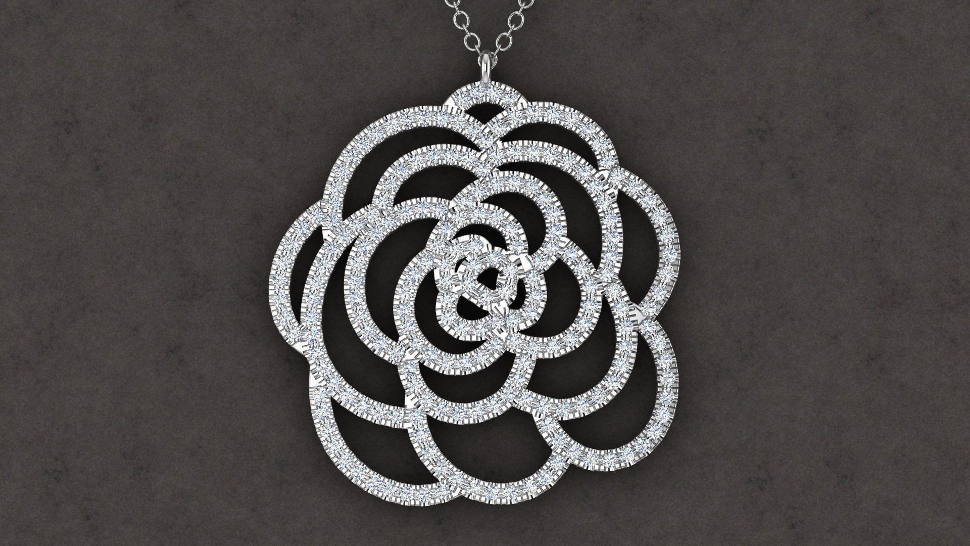 Jewelry Pendant 3D print model_9