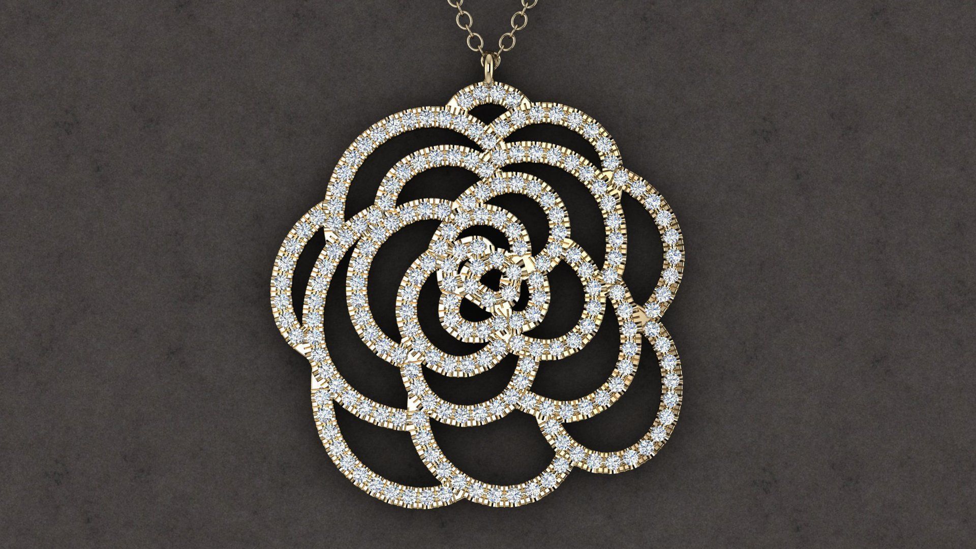 Jewelry Pendant 3D print model_12