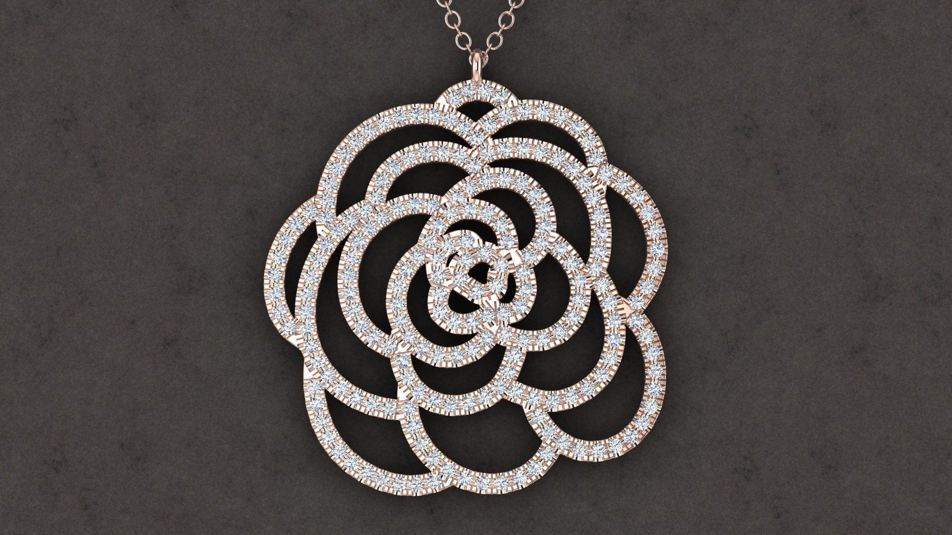 Jewelry Pendant 3D print model_6