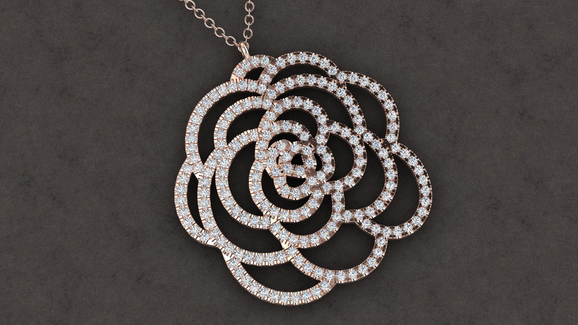 Jewelry Pendant 3D print model_7