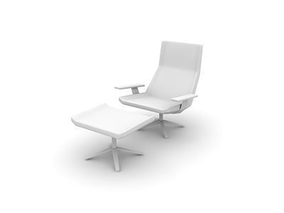Combo pack of Arm Chairs 3D model_29