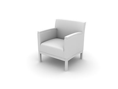 Combo pack of Arm Chairs 3D model_17
