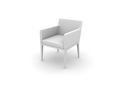 Combo pack of Arm Chairs 3D model_20