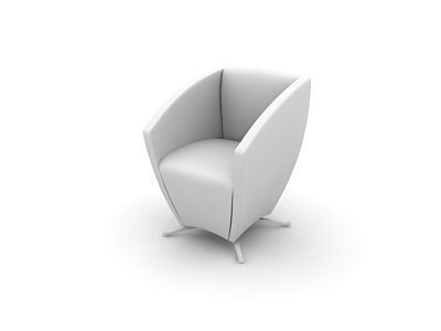 Combo pack of Arm Chairs 3D model_26