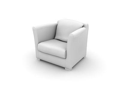 Combo pack of Arm Chairs 3D model_15