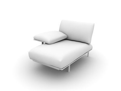 Combo pack of Arm Chairs 3D model_14