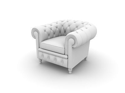 Combo pack of Arm Chairs 3D model_10