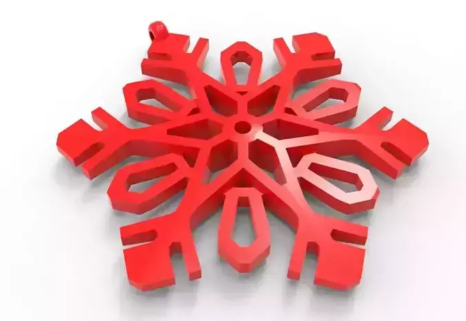Snowflake 11 3D print model
