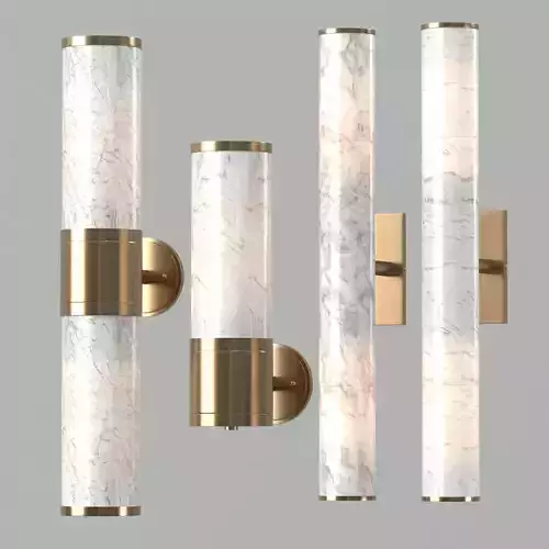 Sconse marble wall sconces 3D model