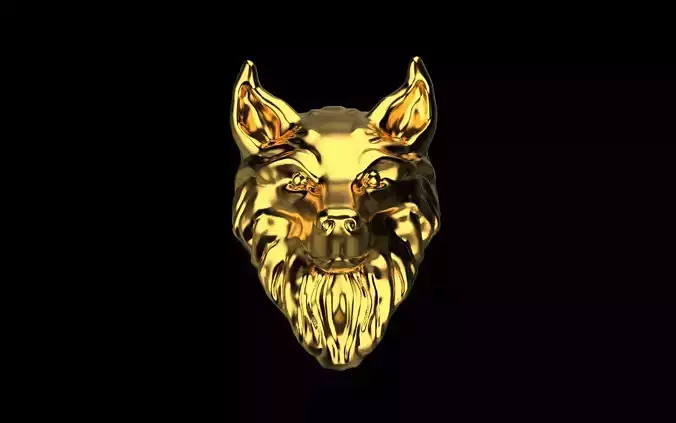 Wolf Head 3d model 