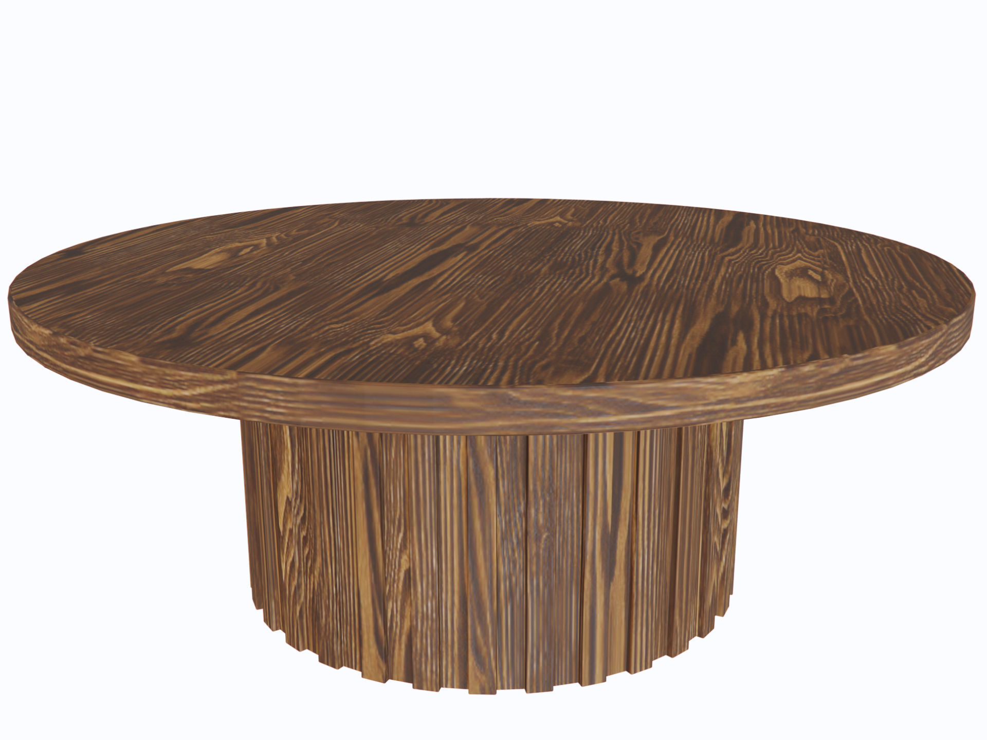 Round Center Table Free 3D model_1