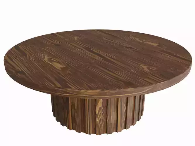 Round Center Table Free 3D model