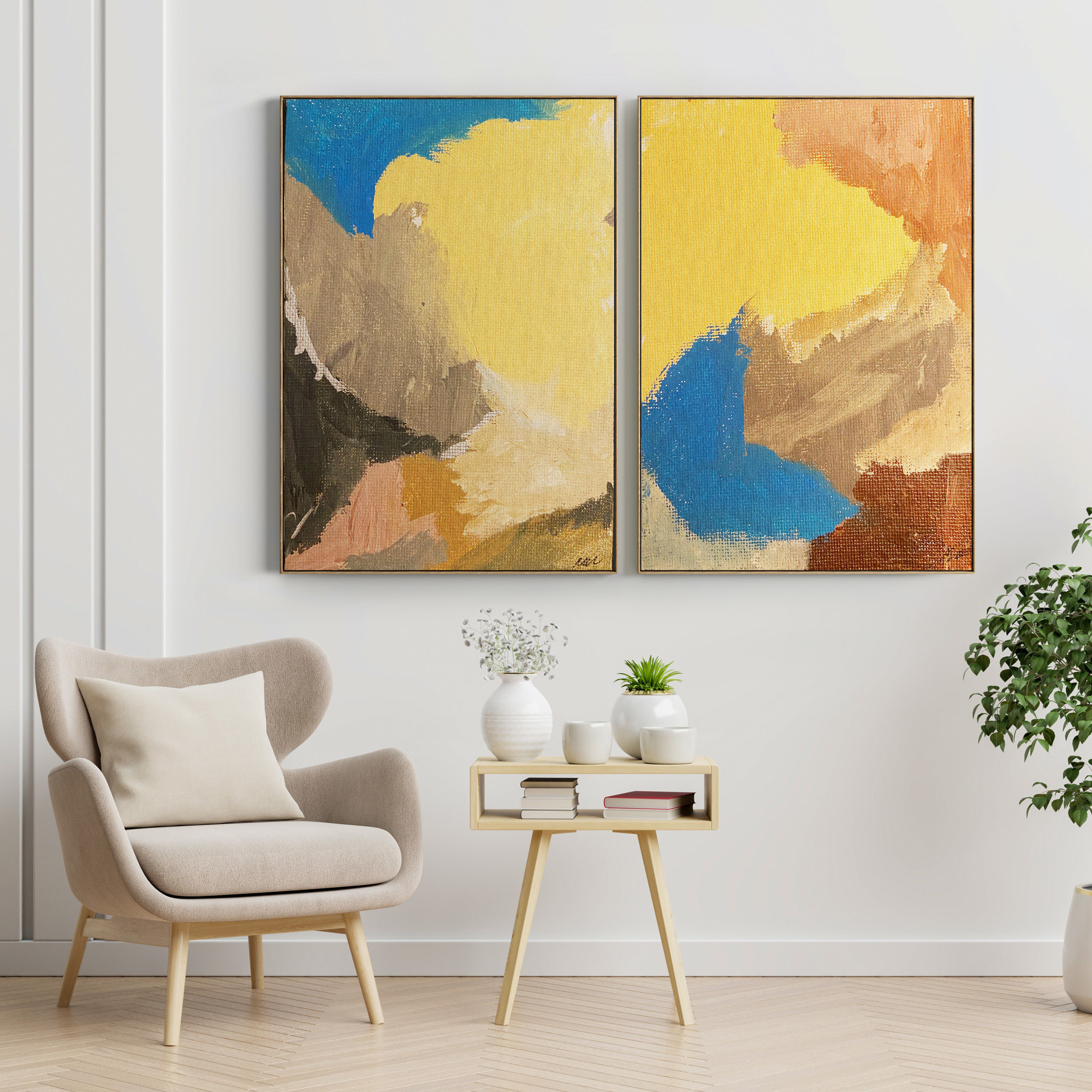 Photo Frame 83 Low-poly 3D model_1