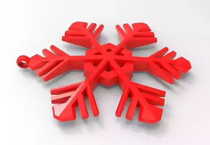 Snowflake  15 3D print model