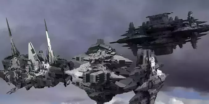 District 10 Mothership Tower 4 colossal designs 