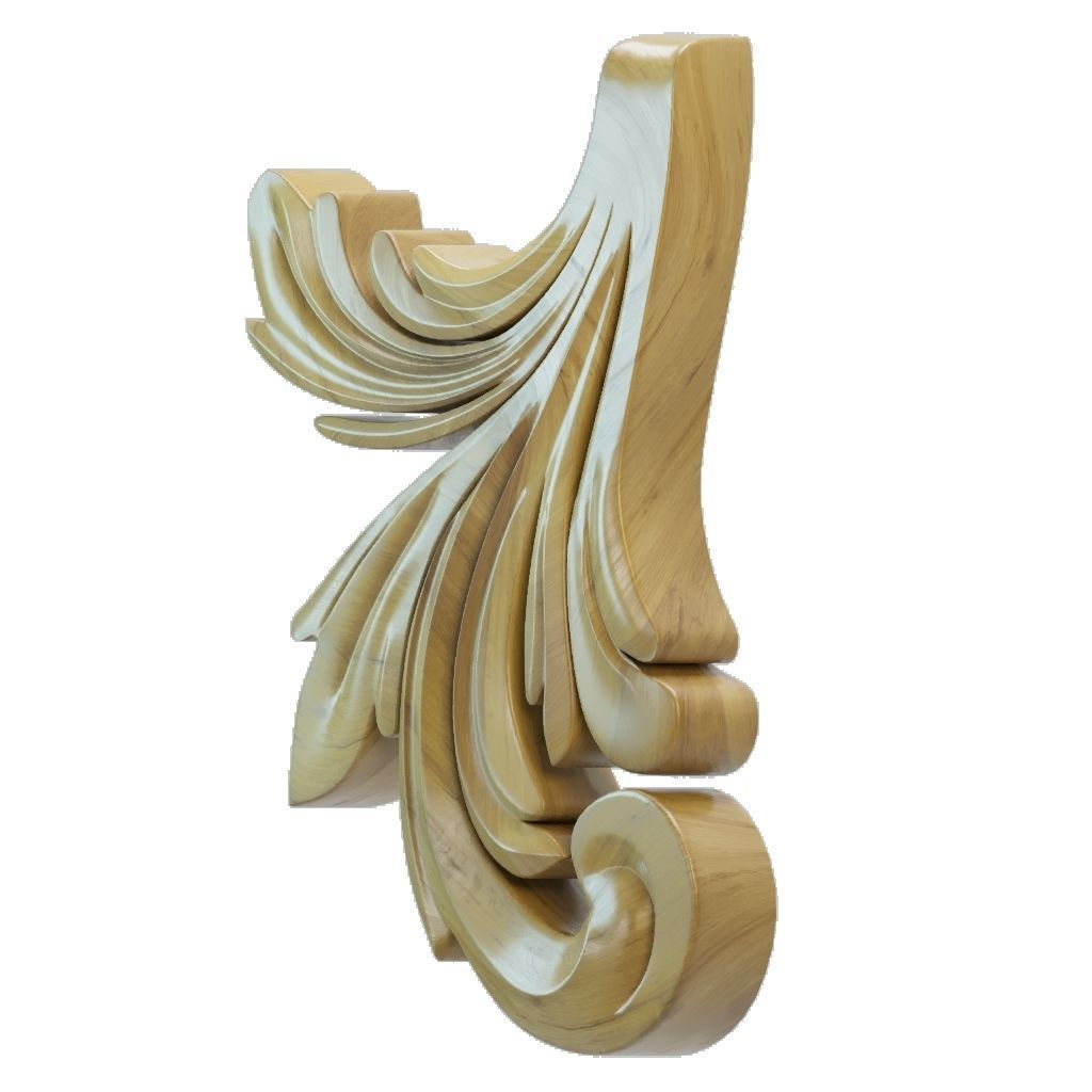 Trim Ornament VOL 2 Low-poly 3D model_5