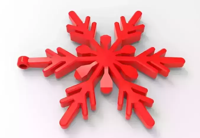 Snowflake 16 3D print model
