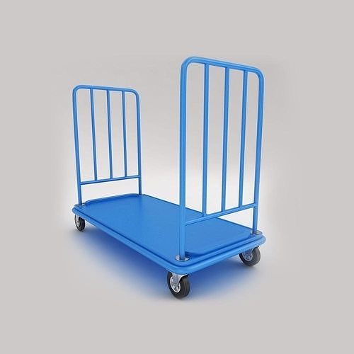 Warehouse trolley 3d model 3D model