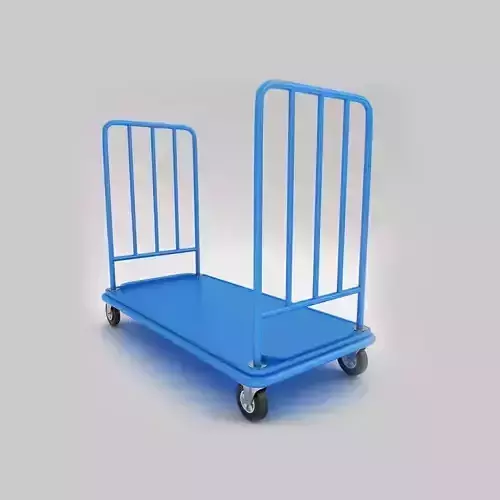 Warehouse trolley 3d model 3D model
