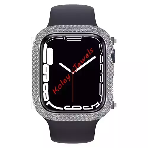 Case For Apple Watch Series 7  45mm Diamond Cover 3D print model 3D print model