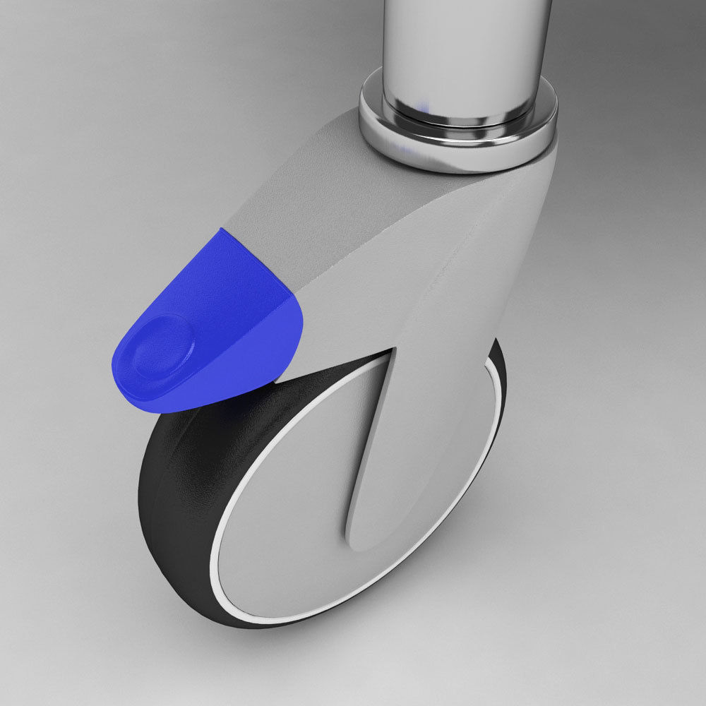 Medical equipment trolley 3dmodel 3D model_5