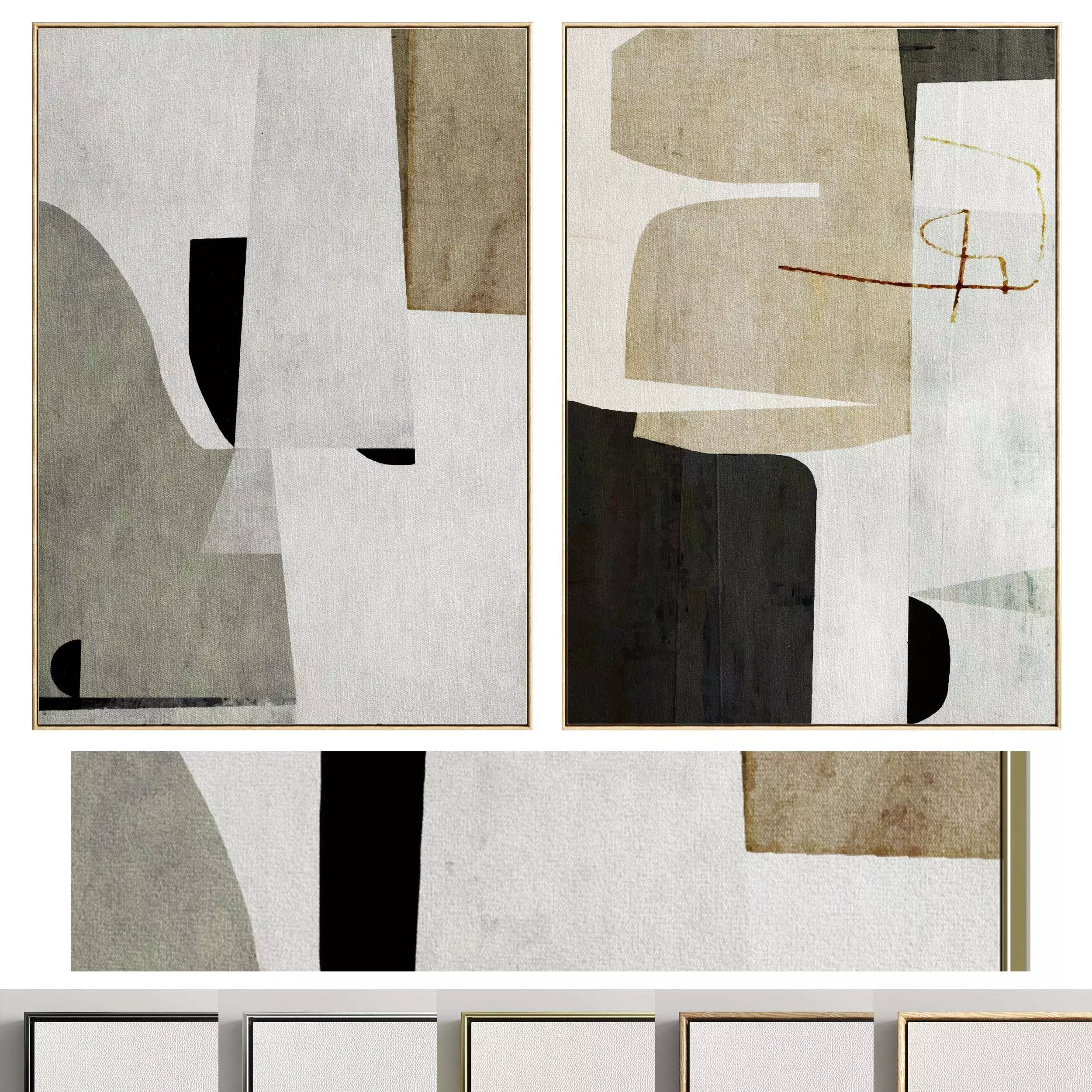 Photo Frame 85 Low-poly 3D model_0