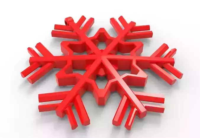 Snowflake 20 3D print model
