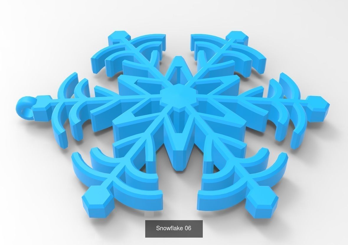 Snowflakes Collection-1 20 Models _10