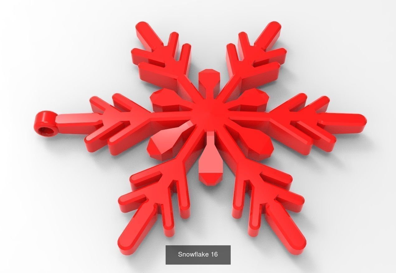 Snowflakes Collection-1 20 Models _20