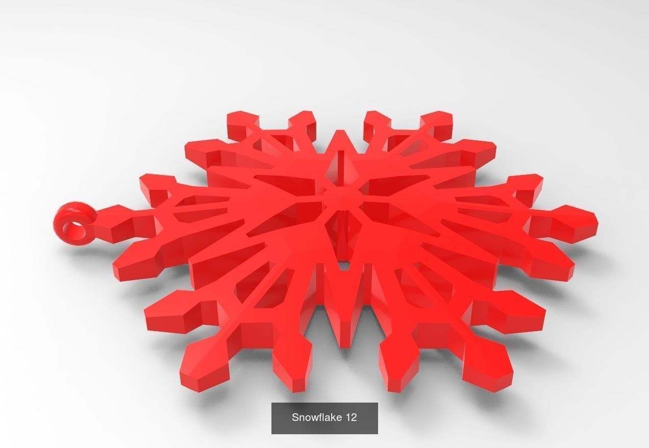 Snowflakes Collection-1 20 Models _16