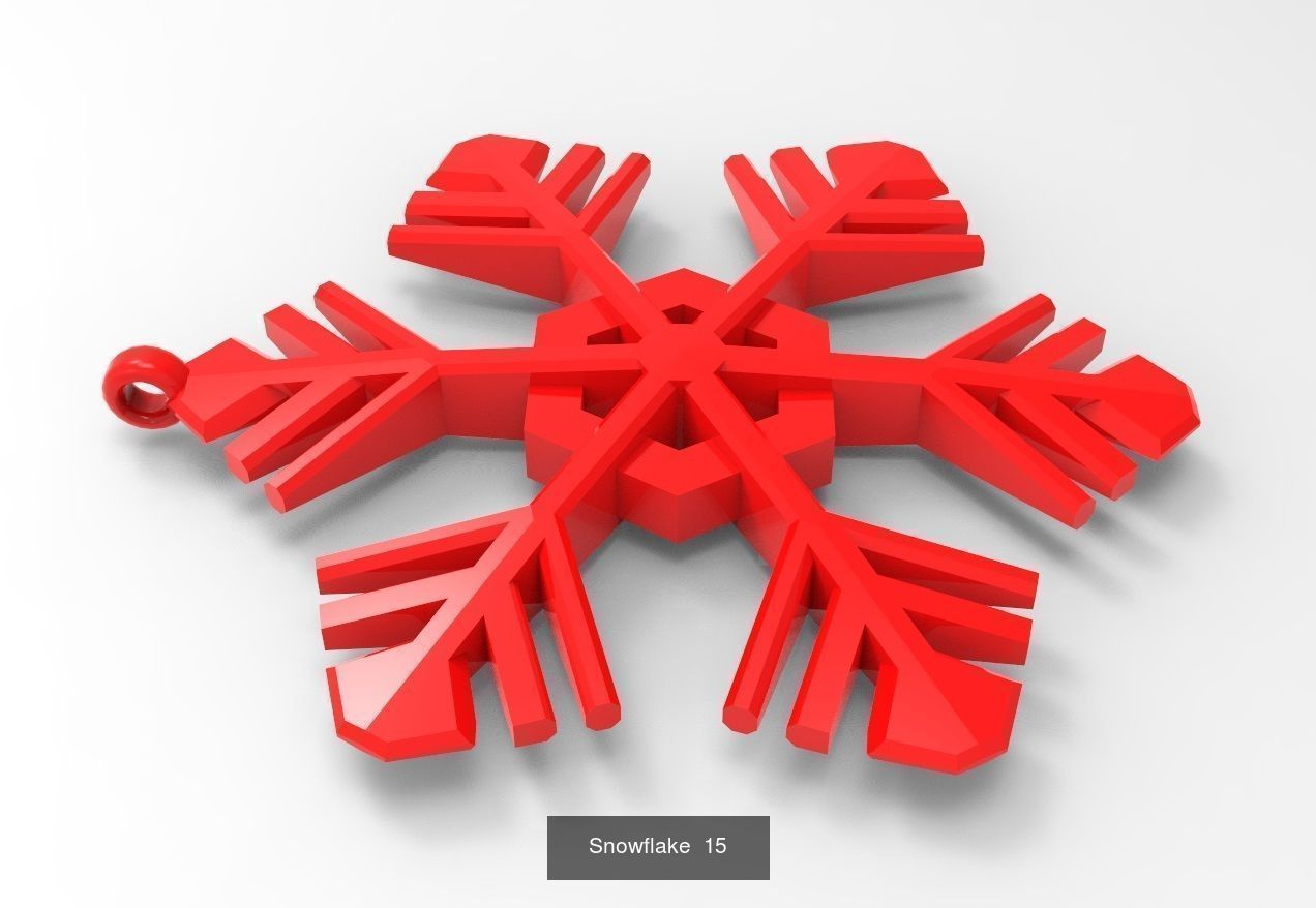 Snowflakes Collection-1 20 Models _19