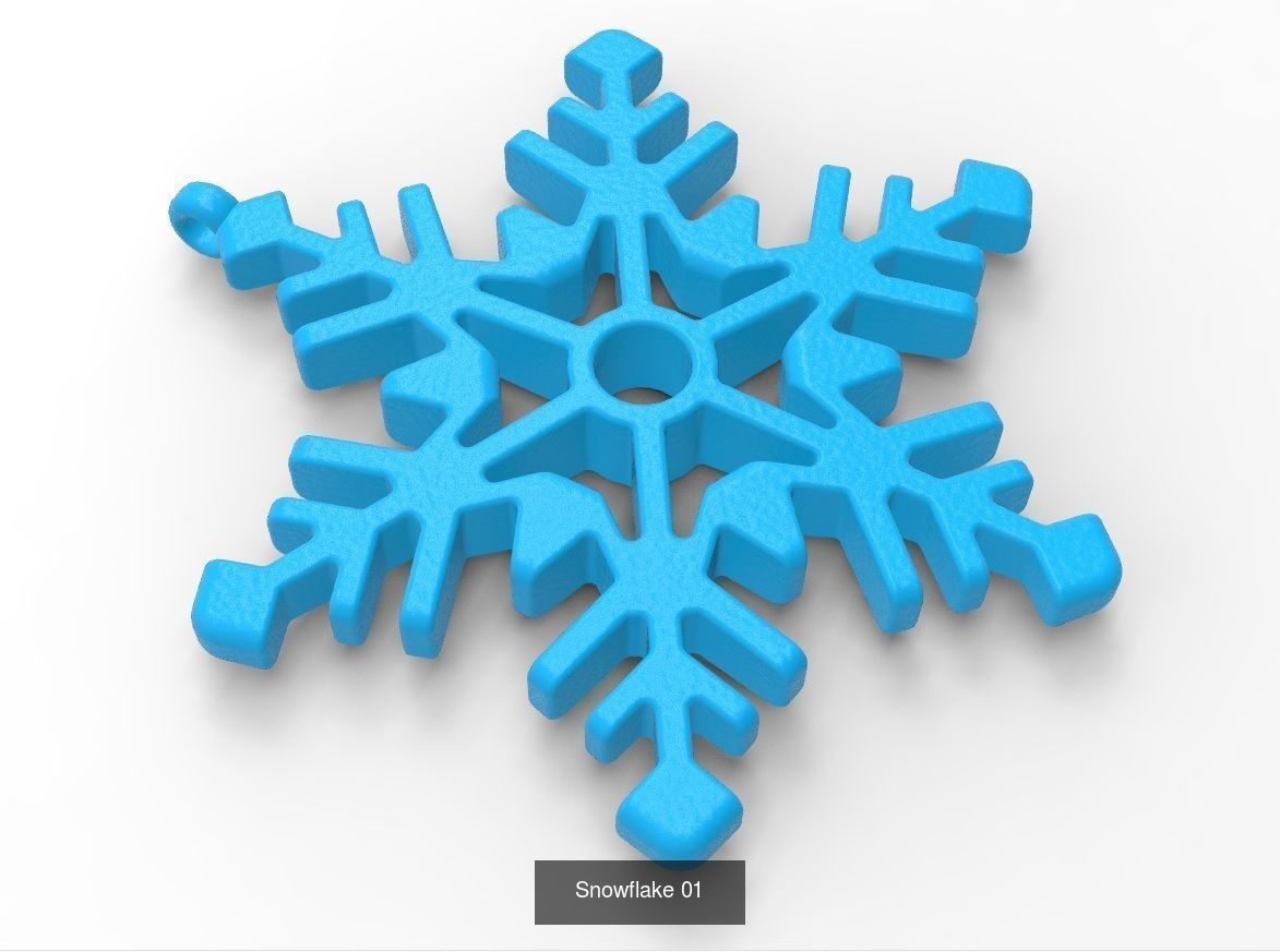 Snowflakes Collection-1 20 Models _5