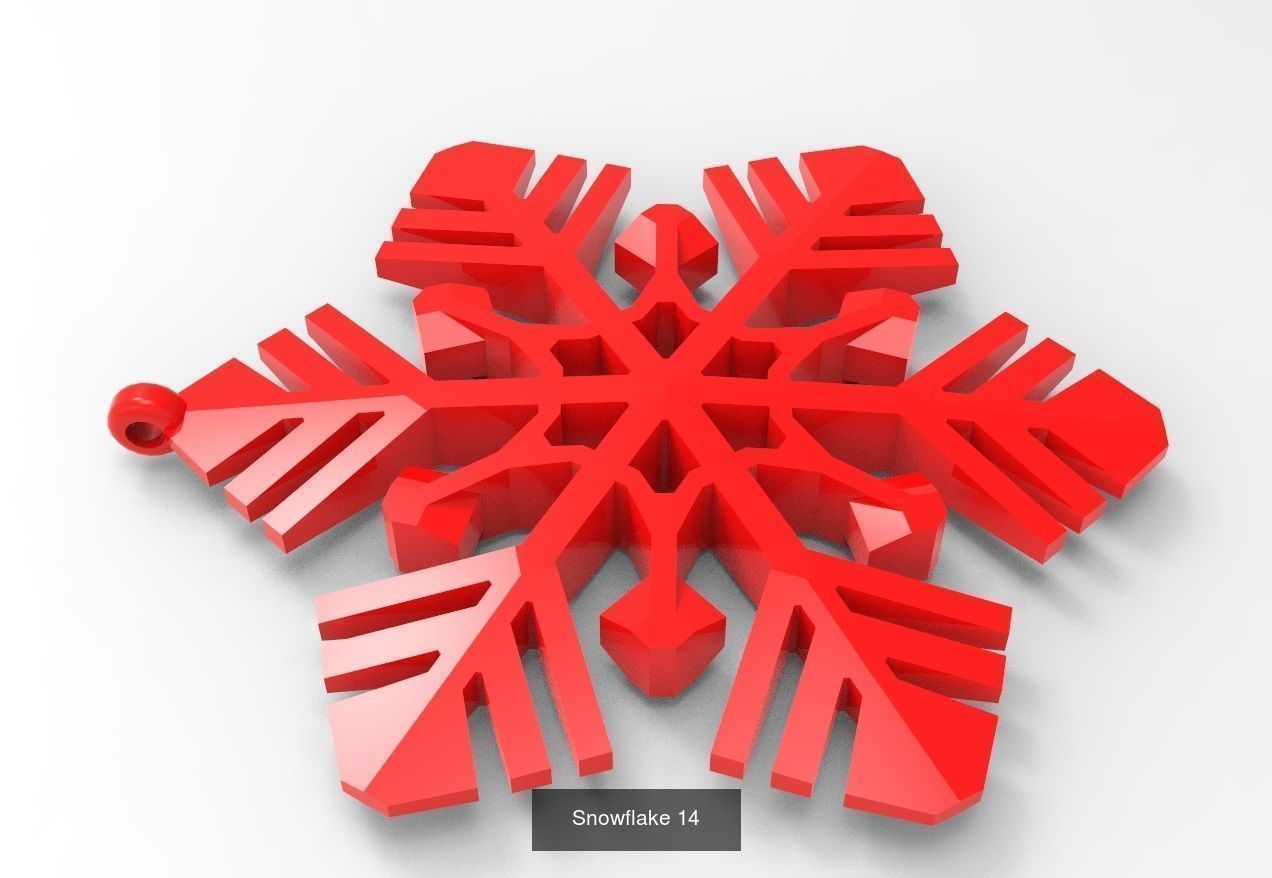 Snowflakes Collection-1 20 Models _18