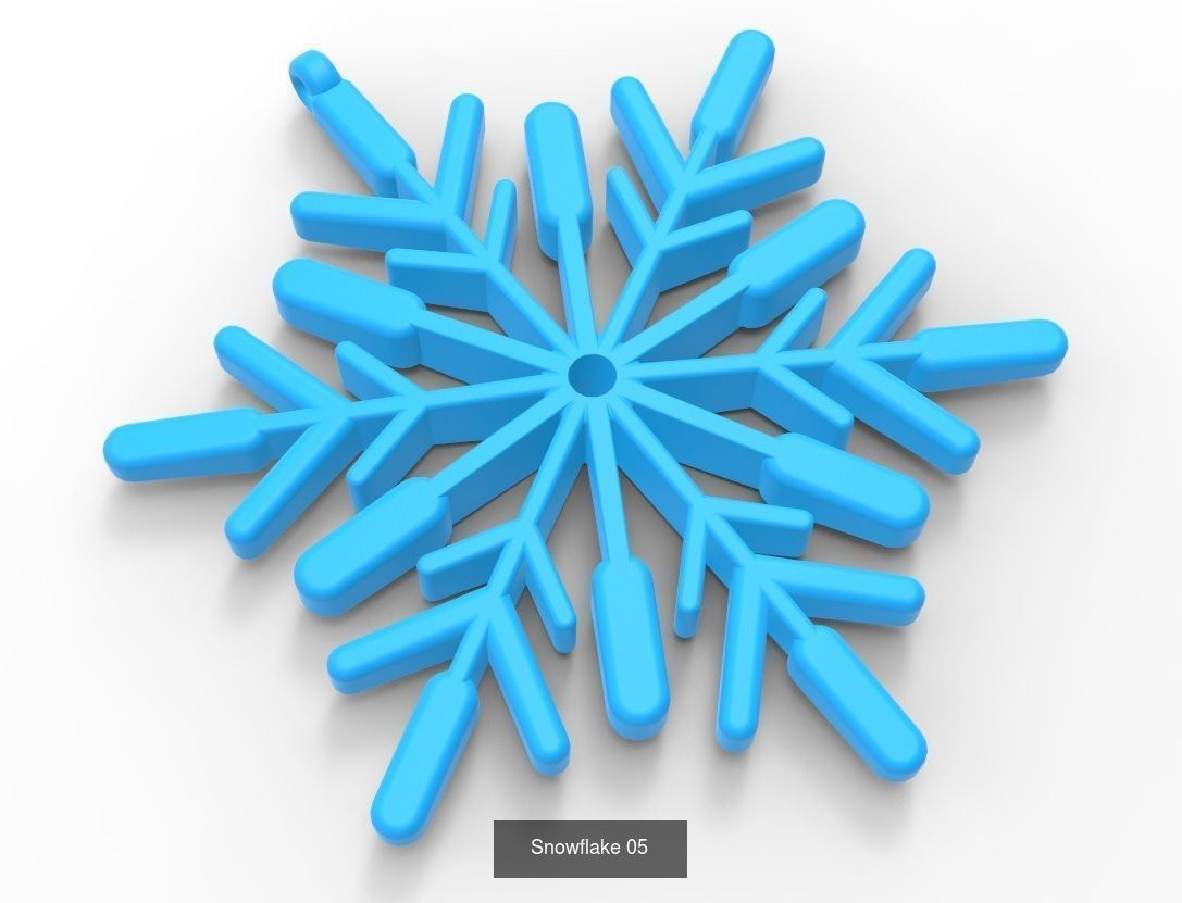 Snowflakes Collection-1 20 Models _9